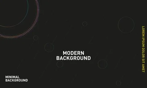 Abstract vector background. Composition with fluid and geometric shape and place Stock Illustration