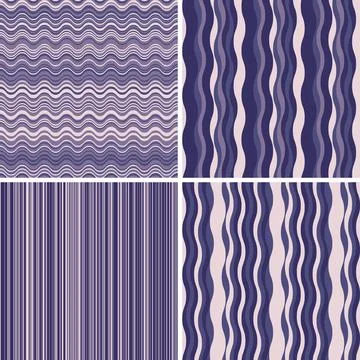 Abstract vector background created for wrapping paper printing, colorful stri Stock Illustration