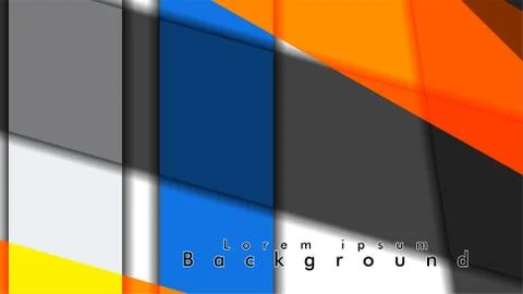 Abstract vector background design with colorful patterns lines Illustrazione stock