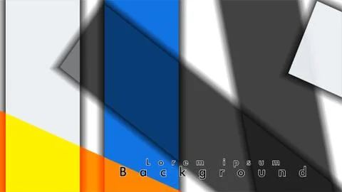 Abstract vector background design with colorful patterns lines Stock Illustration