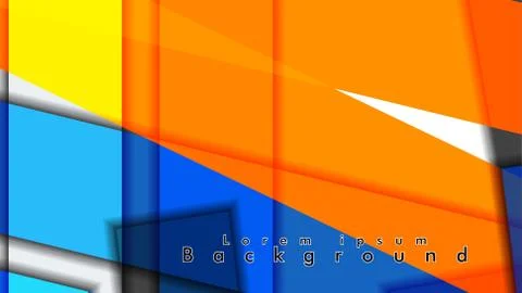 Abstract vector background design with colorful patterns lines Illustrazione stock