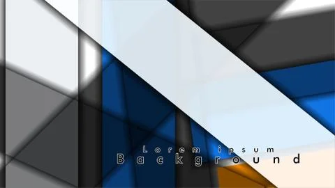 Abstract vector background design with colorful patterns lines Illustrazione stock