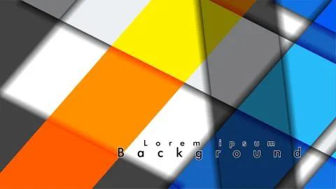 Abstract vector background design with colorful patterns lines Stock Illustration