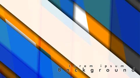 Abstract vector background design with colorful patterns lines Stock Illustration