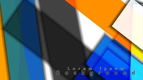 Abstract vector background design with colorful patterns lines Illustrazione stock