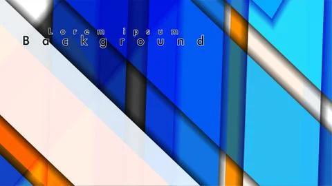 Abstract vector background design with colorful patterns lines Illustrazione stock