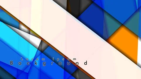 Abstract vector background design with colorful patterns lines Stock Illustration