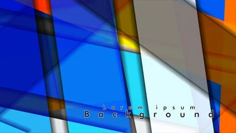 Abstract vector background design with colorful patterns lines Stock Illustration