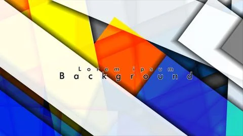 Abstract vector background design with colorful patterns lines Stock Illustration