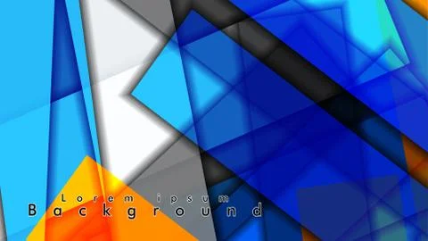 Abstract vector background design with colorful patterns lines Stock Illustration