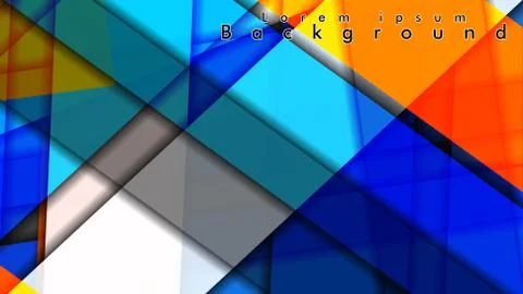 Abstract vector background design with colorful patterns lines Stock Illustration