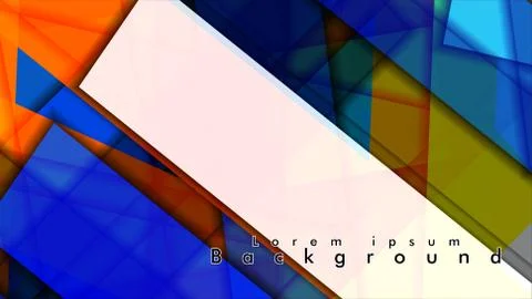 Abstract vector background design with colorful patterns lines Illustrazione stock