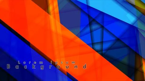 Abstract vector background design with colorful patterns lines Stock Illustration