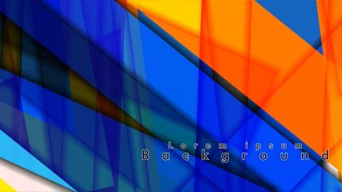 Abstract vector background design with colorful patterns lines Stock Illustration