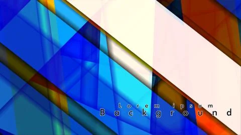 Abstract vector background design with colorful patterns lines Stock Illustration