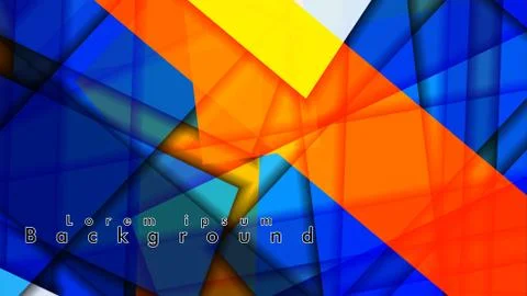 Abstract vector background design with colorful patterns lines Stock Illustration