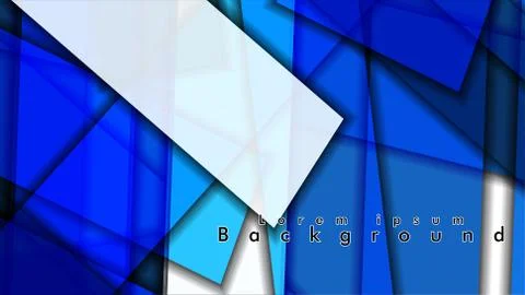 Abstract vector background design Rectangular tube element vector background  库存插图