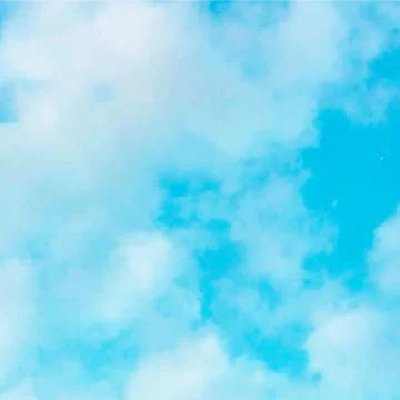 Abstract vector background, design template with a place for text. Teal blue sky Stock Illustration