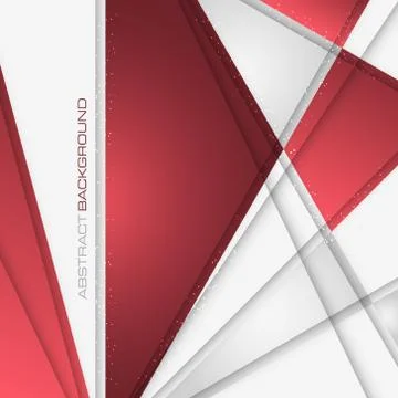 Abstract vector background with different geometric shapes Stock Illustration