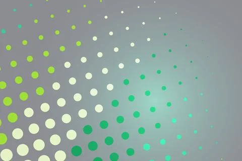 Abstract vector background with dotted green and gray pattern Stock Photos