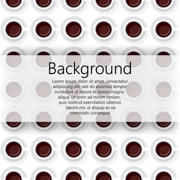 Abstract vector background in flat style. Vector booklet list Stock-Illustration