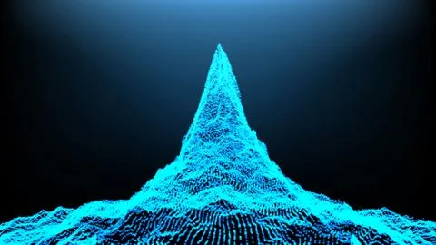 Abstract vector background. Futuristic style card. Blue tech. Cyber technology イラスト素材
