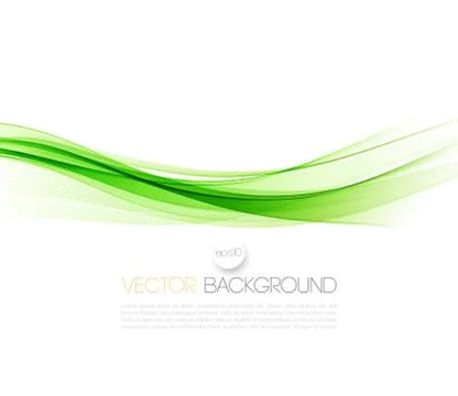 Abstract vector background, futuristic wavy Illustrazione stock