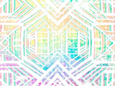 Abstract vector background. Geometric colorful vector wallpaper. Stock-Illustration