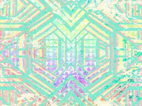 Abstract vector background. Geometric colorful vector wallpaper. Stock-Illustration