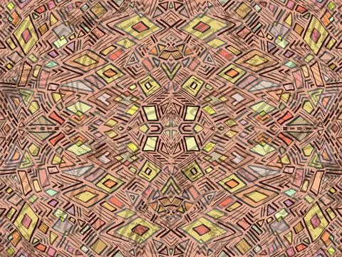 Abstract vector background. Geometric colorful vector wallpaper. Stock-Illustration