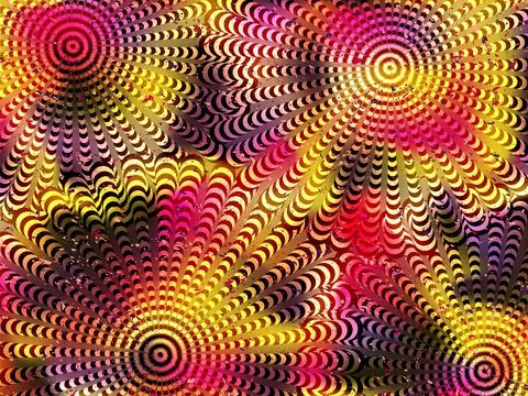 Abstract vector background. Geometric colorful vector wallpaper. Ilustração Stock