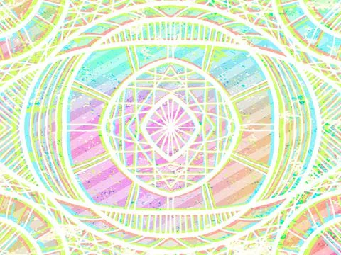 Abstract vector background. Geometric colorful vector wallpaper. Stock-Illustration