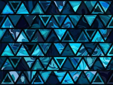 Abstract vector background. Geometric colorful vector wallpaper. Stock-Illustration