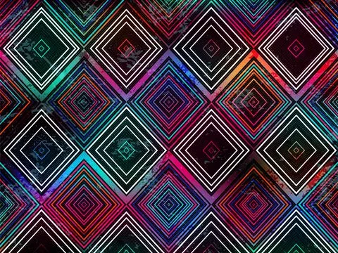 Abstract vector background. Geometric colorful vector wallpaper. Ilustração Stock
