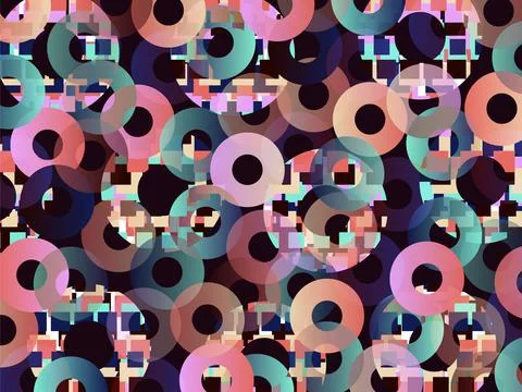 Abstract vector background. Geometric colorful vector wallpaper. Stock-Illustration