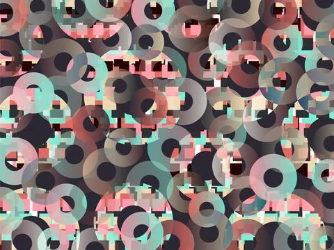 Abstract vector background. Geometric colorful vector wallpaper. Stock-Illustration