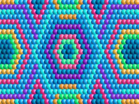 Abstract vector background. Geometric colorful vector wallpaper. Stock-Illustration