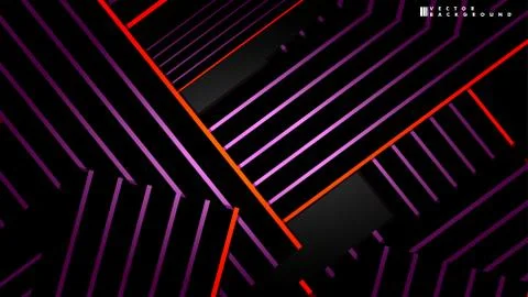 Abstract vector background. Geometric Lines - Creative and Inspiration Design Illustrazione stock