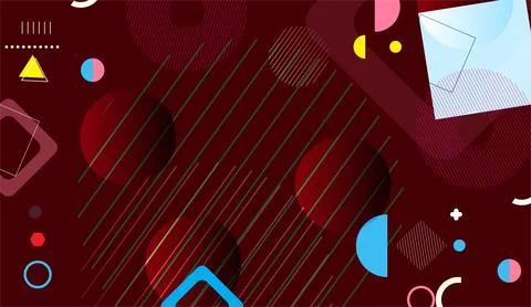 Abstract vector background with geometric shapes element. Can be use for bo.. Stock Photos