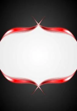 Abstract vector background with glowing decoration Abstract background wit... Foto stock