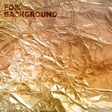 Abstract vector background with golden foil texture Stock Illustration