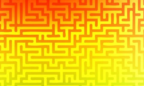 Abstract vector background with gradient colorful maze イラスト素材