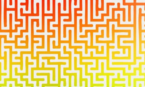 Abstract vector background with gradient colorful maze イラスト素材