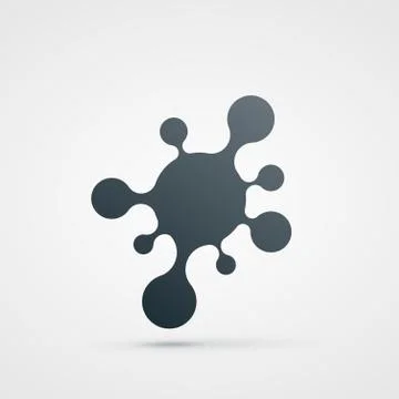 Abstract vector background gray Illustrazione stock