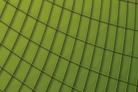 Abstract vector background in green tones in the style of paper card Stock Illustration