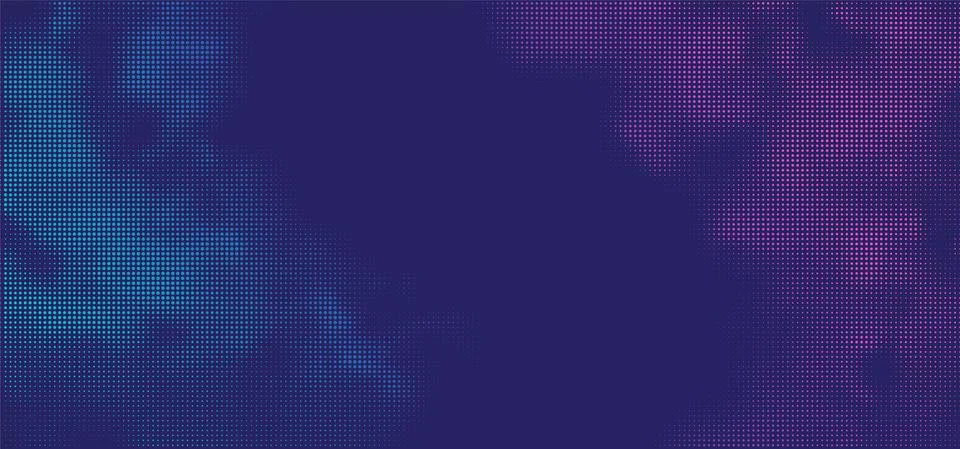 Abstract vector background. Halftone gradient gradation. Vibrant texture. Smoke Stock Illustration