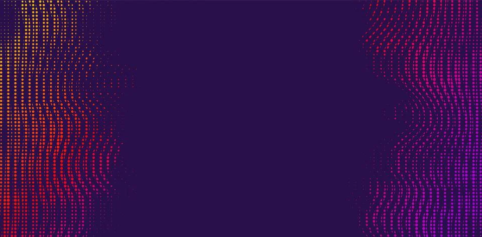 Abstract vector background. Halftone gradient gradation. Vibrant texture. Smoke Stock Illustration