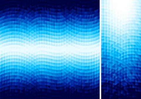 Abstract vector background with hexagons Stock Illustration