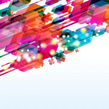 Abstract vector background. Stock Illustration