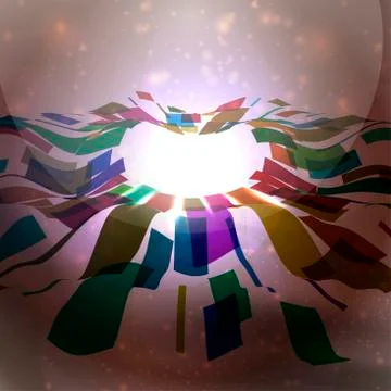 Abstract vector background Stock Illustration